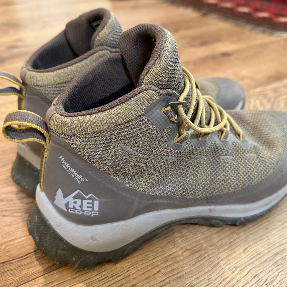 REI Lace Up Boots - Olive and Gray